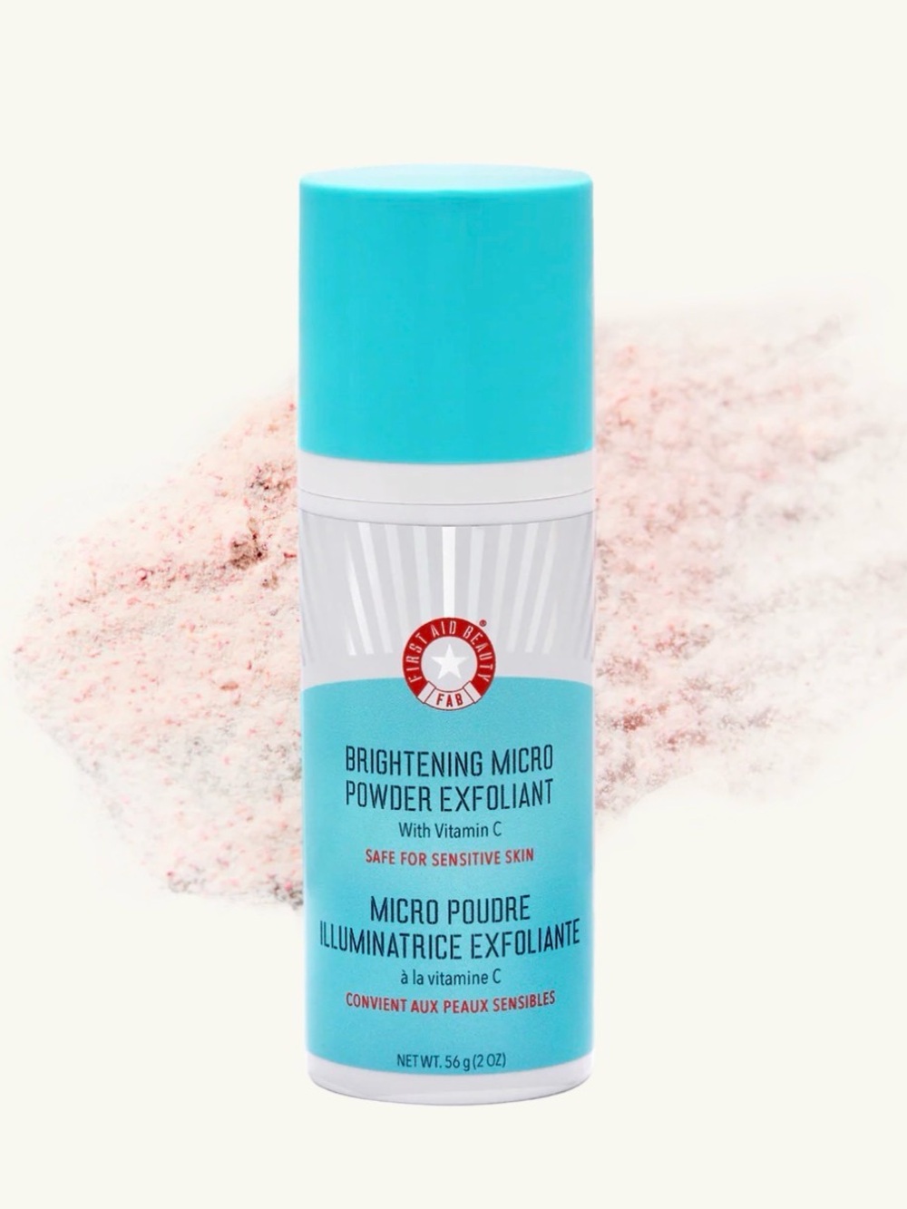 First Aid Beauty Brightening Micro Powder Exfoliant NIB